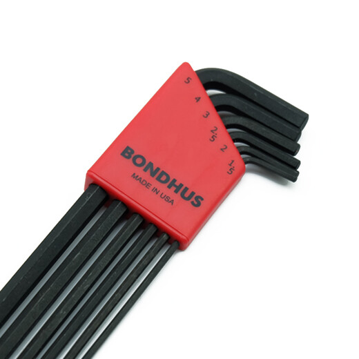 Mppmckbondhus amerikanischer Allen-Schraubenschlüssel Set öffentlich imperial erweiterter Ball Kopfschraubendreher importiert Hardware-Werkzeuge sechs 12137 (0,05-3/8) Imperial Flat Head 13-teilige Set