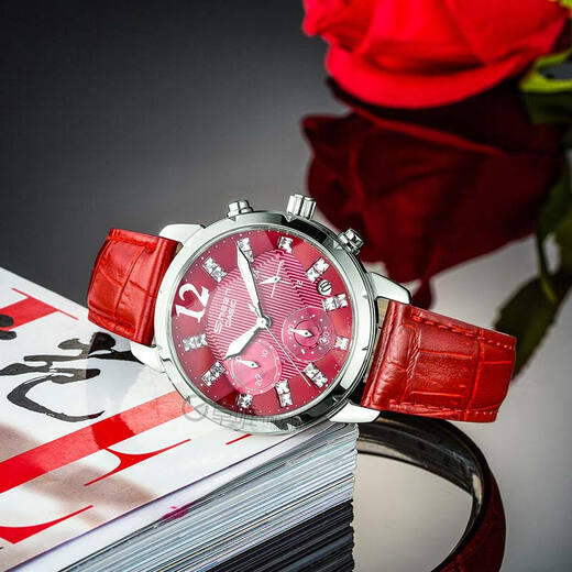 卡西欧(CASIO)手表 女士石英腕表 防水时尚百搭小红表 SHN-5010L-4AV