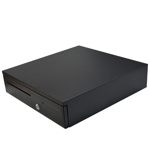 Hysoon HS-405 cash register cash box five compartments and three gears can be unlocked independently with keys Cash register cash box RJ11 crystal connector (12V black)