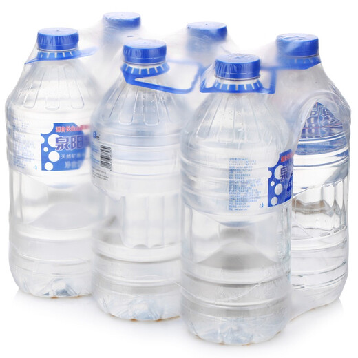 QUANYANGQUAN Changbai Mountain Natural Mineral Water Large Barrel Household Water 3L*6 Barrels Full Box Plastic Packaging