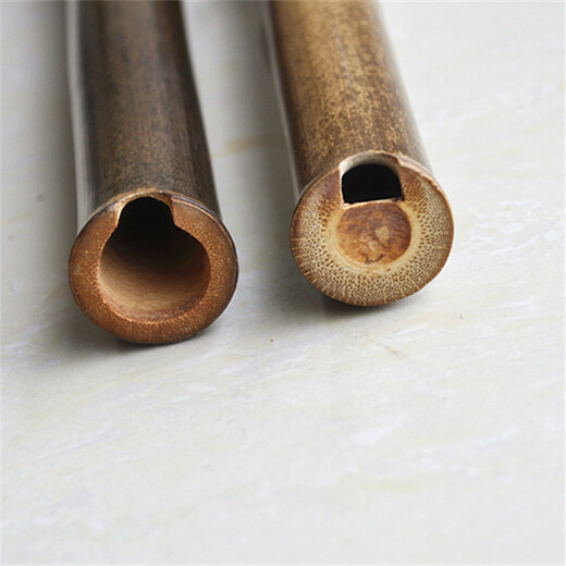 
Mr. Guanzi, Dongxiao, Mr. Guanzi, handmade fine professional one section, simple flute, purple bamboo, Xiao ethnic musical instruments, Xiao ancient style, six holes, G tune + flute bag