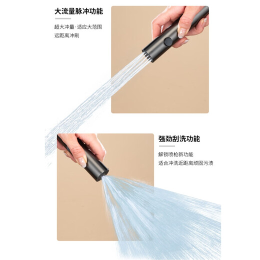 Hongtai Shower Set Galaxy Ambient Light Storage Table Digital Display Household Bathroom Square Tube Pressure Large Water Output 1289 1289 Milk White Ambient Light Shower + Installation