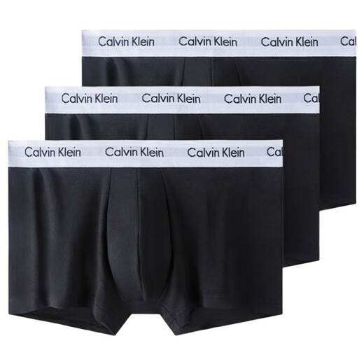 Calvin Klein CK Men's Boxer Briefs Set 3 Pack Gift for Boyfriend U2664G 001 Black L