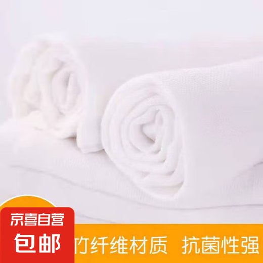 安贝雅纱布尿布竹纤维新生婴儿透气介子布宝宝专用尿片芥子可洗尿 婴儿尿布 10条装 10条装片