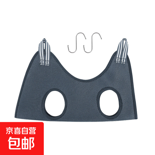 Pet Grooming Hammock Cat and Dog Nail Trimming Small and Medium Cat and Dog Grooming Hammock Pet Supplies M Gray