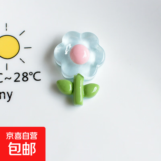 Blue flower small fresh princess style iPhone17promax/iPhone16promax/iPhone15promax charging protective cover 20w data cable anti-breakage blue flower * wire bite device