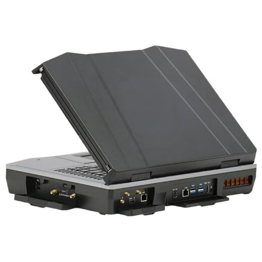 蓝炬科技（EVAK）15.6英寸国产化兆芯KX-6640A三屏加固笔记本电脑移动图形工作站加固便携机无人机地面站加固计算机 全铝镁合金机身，CNC一体成型