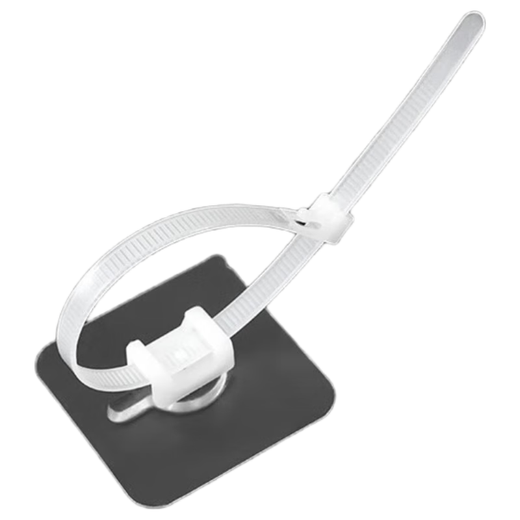 Tamushi punch-free cable tie holder buckle gas drain pipe wire fixing buckle-adjustable buckle-10 pieces