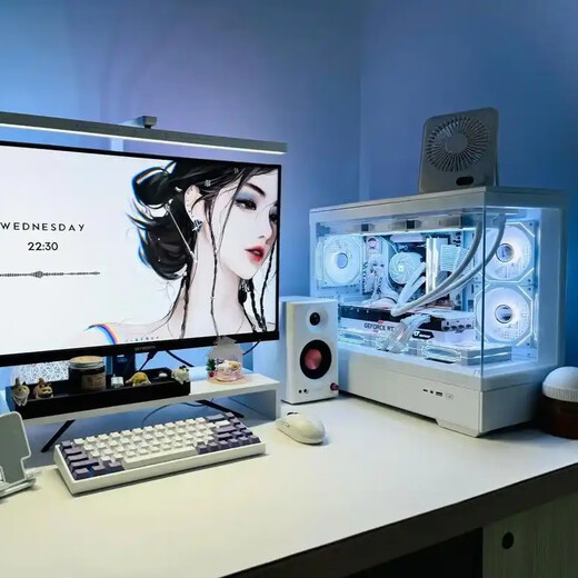 Holy halberd brand new Core i7 upgrade 36 core e-sports computer assembly desktop host complete set of machine chicken 4060 game live broadcast e-sports office home desktop host diy computer single host + 27 inch curved screen + 6 luxury gift set set of 3 i7 level 12 threads | 16G | TI online game independent display