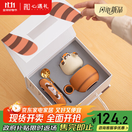 Heart-friendly panda tea and coffee cups for boys and girls birthday gifts for boys and girls ceramic mark water cups for girls with good looks souvenirs