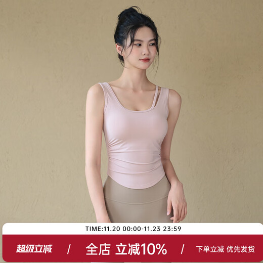 ACKDCS all-in-one yoga vest for women 2025 new style covering side breasts fitness bra Pilates training tennis sports bra