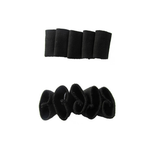 Jiebebao Finger Schutzschutz Basketball Volleyball Sport Shanghai Index Knöchelschutzausrüstung Atmungsaktives Knöchel Schutzschutz 653 Schwarze 5 Pakete alle Größe