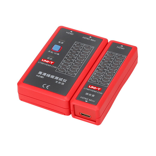 优利德（UNI-T）UT681L多功能网络寻线仪查线器巡线仪断路短路高清线缆测试仪 UT681HDMI(MINI-HDMI)
