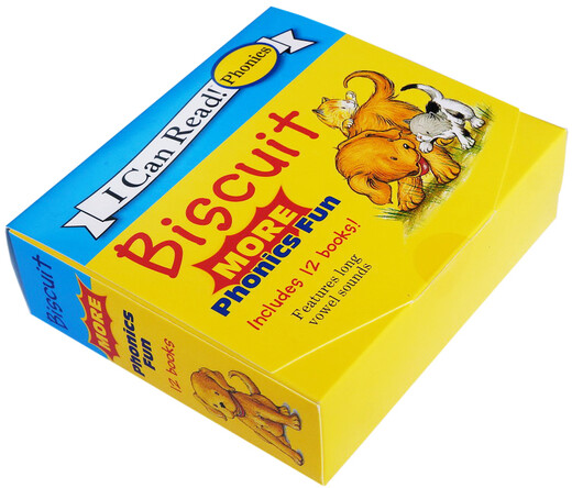 
Original English Biscuit More Phonics Fun Small Biscuit Dog Series 12-volume boxed picture books Natural spelling Enlightenment picture books My First I Can Read Parent-Child Story Reading Green Gables.