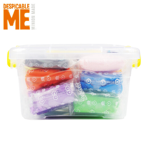 Schergen 24 Farbe Ultra-Licht-Tonfarbe Schlamm ungiftiger Plastikin tragbarer Quadratkasten Set handgefertigtes DIY-Farb-Schlamm Kinderspielzeug für Kinder
