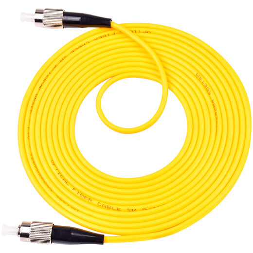 YouPulian Telecom Grad Single-Mode-Faser-Jumper LC-SC-ST-FC Dual-Core-Schwanzfaser, große runde Soft Faser-Eingangslinie Faser-Jumper, Single-Mode-Single-Core-FC-FC-Telekommunikations-3-Meter