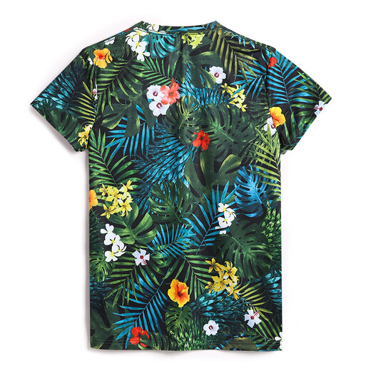 Freizeit im Freien Sport runden Nacken T-Shirt Herren Sommer schnell trocknend personalisierte, gedruckte kurzärmelige, atmungsaktive Feuchtigkeits-Wicking H1105 Green xxl