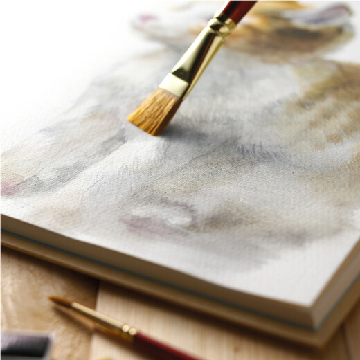 Wu Zhu (Kuretake) Japonese Melamai Vifart Series 300G Spiral Master acuarela de acuarela Sketchbook S826V 407*302 mm