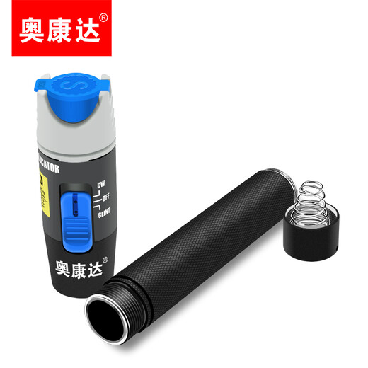 
Okonda Red light pen Optical fiber optic light pen 5/10/15mw Red light source Fiber fault red light test pen Metal laser Fiber optic light pen + portable bag 12049 30 km