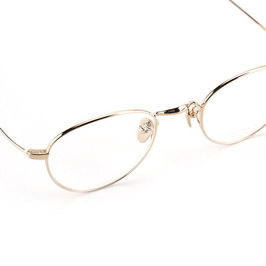 masunaga Zengyong glasses frame Japanese titanium myopia glasses frame GMS-396BT #11+Glass French 1.60 lens