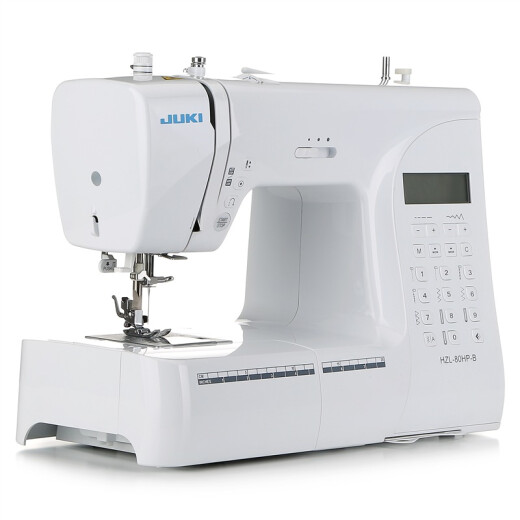 JUKI HZL-80HP-B household electronic multi-function sewing machine with thick overlock keyhole automatic threading 197 kinds of stitches