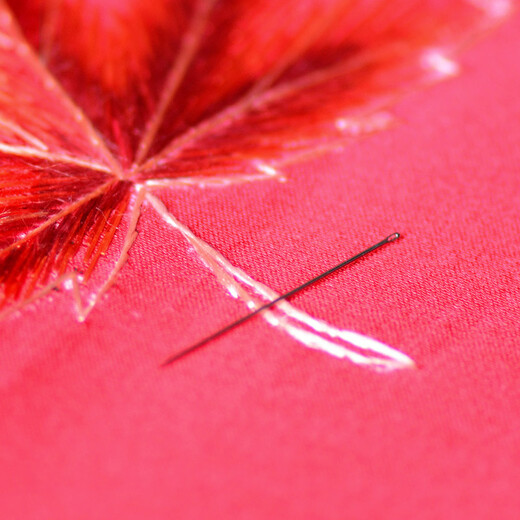 Other embroidery craftsmen Suzhou embroidery diy beginner embroidery needle No. 12 red embroidery horse brand needle embroidery embroidery needle