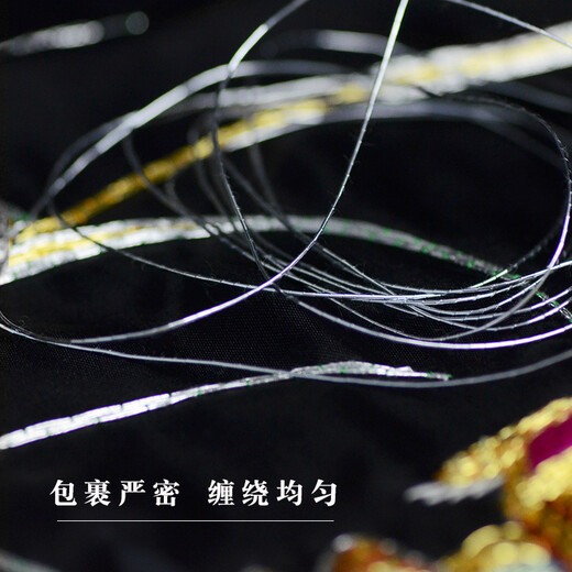 Other embroidery craftsmen Common embroidery threads for Su embroidery Su embroidery threads Gold plate embroidery threads Silver threads Common embroidery materials