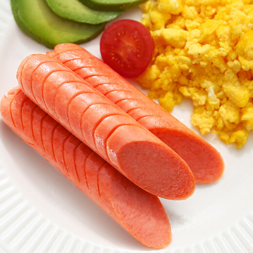 Jinluo ham sausage starch-free king of kings 40g*10 pieces traveling camping barbecue sausage