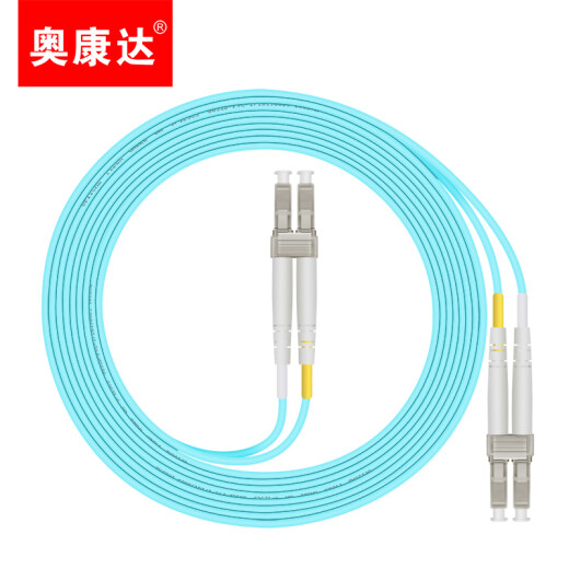 
Okonda Industrial Telecom grade 10 Gigabit fiber jumper OM4 multi-mode LC/LC fiber line OM3 10 Gigabit multi-mode dual-core fiber line Ten Gigabit fiber line lc duplex 12048 50 meters