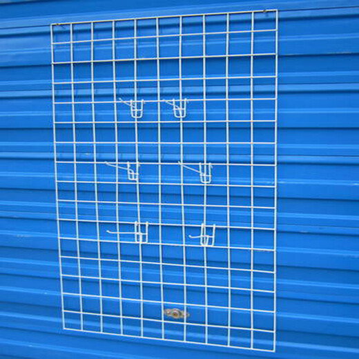 Mesh hook mesh hook wall hanging grid shelf white wire mesh jewelry rack snack rack supermarket shelf hook display rack background photo photo wall shelf exhibition hanging net Kangpeng mesh hook 10CM 10 pcs