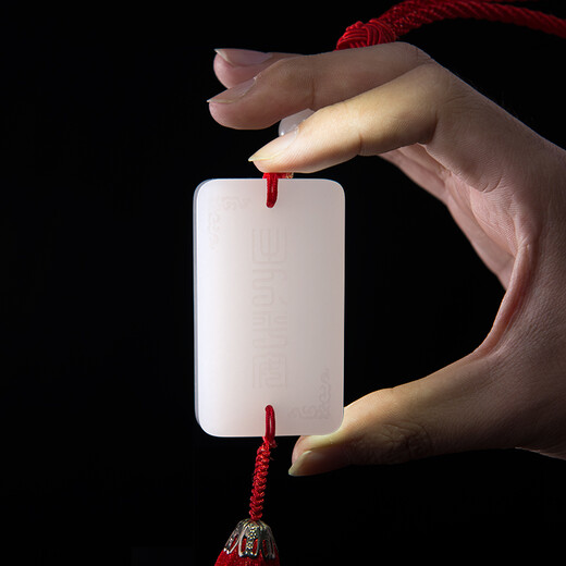 Tianxia Yujia, jade high-end car pendants, car interior animal year pendants, in-and-out safety accessories, rearview mirror pendant decoration, in-and-out safety car hangings