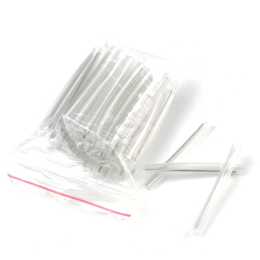COTTDOR Optical cable heat shrink tube fiber hot melt pipe welding machine Optical fiber fusion protection tube bare fiber tail fiber leather heat shrink tube/length 6 leather heat shrink tube double steel needle (1000 pieces)