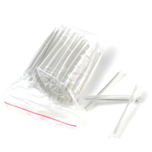 COTTDOR Optical cable heat shrink tube fiber hot melt pipe welding machine Optical fiber fusion protection tube bare fiber tail fiber leather heat shrink tube/length 6 leather heat shrink tube double steel needle (1000 pieces)