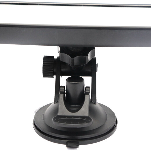 IZTOSS car car wide-angle auxiliary mirror rearview mirror anti-glare reflection mirror large field of view flat suction cup type coach mirror 24.8*7CM Mingjing
