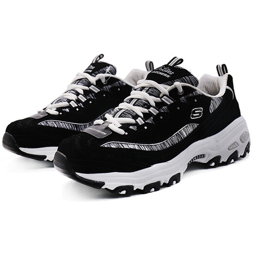 
[70% new] SKECHERS Women's LIFESTYLE series Sports panda shoes casual shoes 11978/BKW size 37