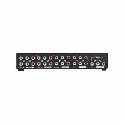 MAITO VIKI (MT-VIKI) AV Switcher Deux en un sur un sur quatre sur un sur un sur un sur un sur un sur un Lotus Red Yellow and White DVD DVD Set-top Monitoring Connection TV Projecteur audio et convertisseur vidéo Shater MT-831AV huit port 8 en un OUT OUT