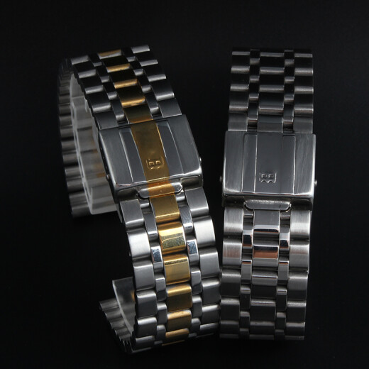Watch accessories suitable for Dido watch steel belt Tudor classic series 15833-50133 mechanical men's strap 20mm fork bracelet gold 20mm
