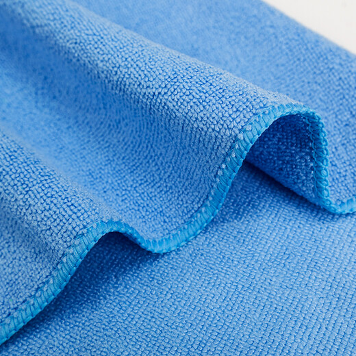 Bingxingmeng housekeeping cleaning rag absorbs water, does not shed lint, thickened towel, wipes glass, wipes floor, wipes tablecloth, cleans kitchen, strong water absorption, purple 30*30, medium thickness, 10 pieces