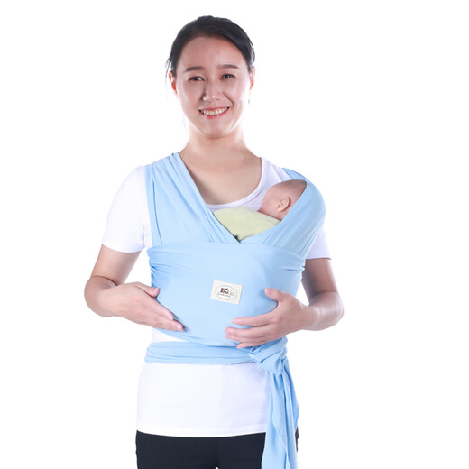 paparhein宝宝背带婴儿背巾多功能新生儿初生背袋西尔斯横抱式弹力背巾 深麻灰色