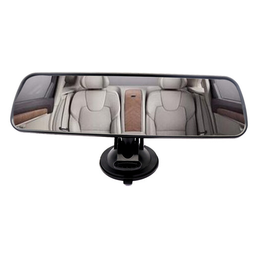 IZTOSS car car wide-angle auxiliary mirror rearview mirror anti-glare reflection mirror large field of view flat suction cup type coach mirror 24.8*7CM Mingjing