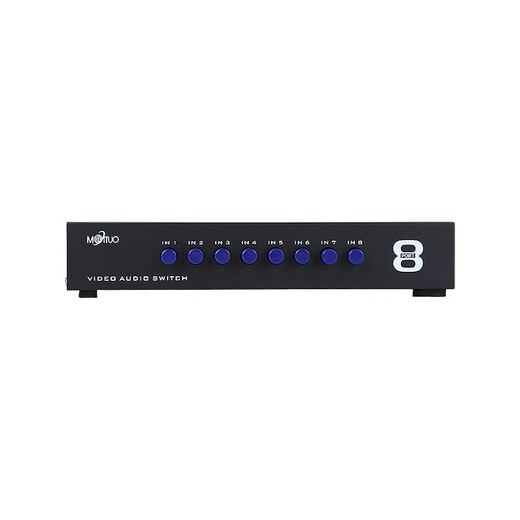 MAITO VIKI (MT-VIKI) AV Switcher Deux en un sur un sur quatre sur un sur un sur un sur un sur un sur un Lotus Red Yellow and White DVD DVD Set-top Monitoring Connection TV Projecteur audio et convertisseur vidéo Shater MT-831AV huit port 8 en un OUT OUT