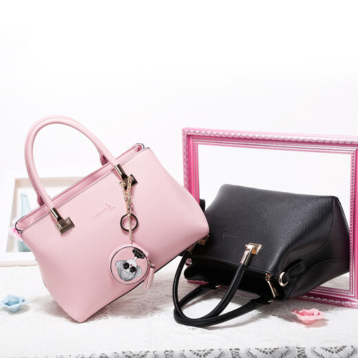 Fashion Style Kangaroo (BANDICOOT) Women's Handbag Fashion Cartoon Shoulder Bag Women's Crossbody Bag 0024 Pink