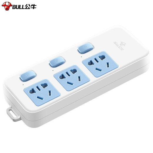 Bull (Bull) Socket Neuer nationaler Standard/Plug/drahtlos/selbstverdrahtet/kein Plug-in/kein Netzkabel [3-Bit-Split-Kontroll-Wireless] GN-314