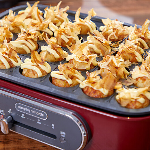 Morphyrichards MR1019 meatball plate, octopus small meatball test, rice ball plate accessory plate, suitable for MR9088