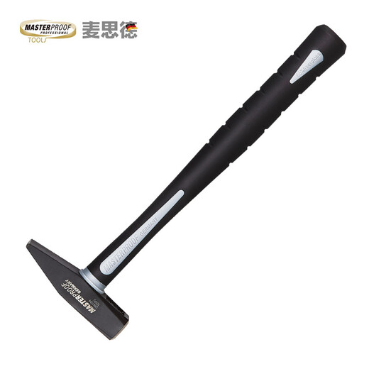 MASTERPROOF fitter hammer, duckbill hammer, special hammer for aluminum mold, automotive sheet metal hammer, electrician hammer, flat head mini hammer, stone masonry hammer, hammer head weight 300g
