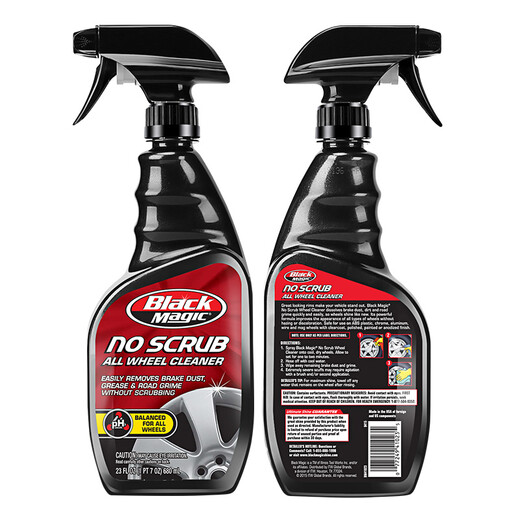 BLACK MAGIC wheel cleaner iron powder remover cleaner does not damage tires imported from the United States 680ml