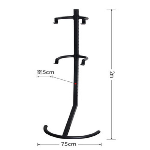 SAHOO bicycle bicycle indoor parking rack road wall wall stand -up shelves display shelves cars can be hung 200 car R200 parking frame (two cars can be hung)