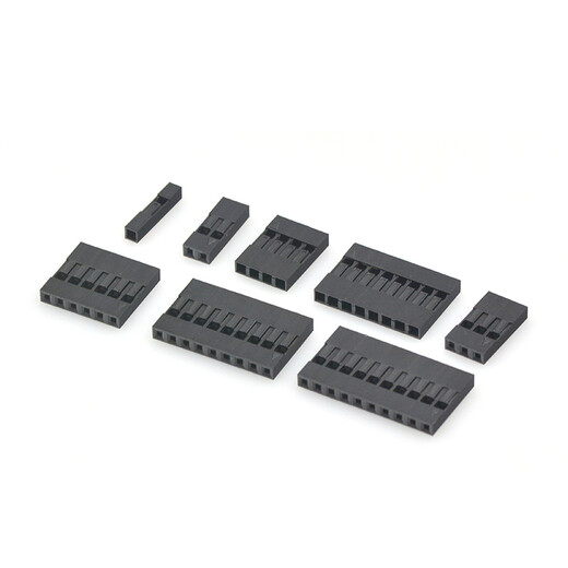 TaoTimeClub double row Dupont cable plug spacing 2.54MM Dupont shell rubber shell (10 pieces) 3P double row