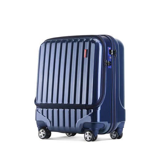 OSDY business boarding luggage travel trolley case A868 blue 19 inches
