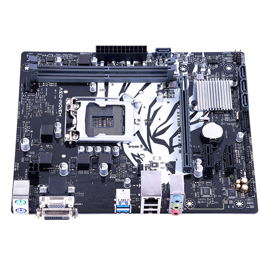 Shengqi H310M-D3V (Intel H310/LGA 1151) motherboard, a motherboard brand owned by ASUS, supports Intel CPU 9400F/9100F/8100/G5420